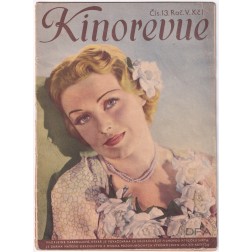 Kinorevue 1938, ročník V číslo 13