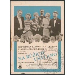 Na růžích ustláno (1934) - plakát 22x31 cm